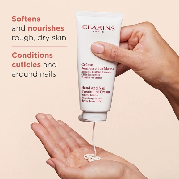 2/$10 Clarins Paris Hand and Nail Treatment Cream - New Sealed Tube - Picture 2 of 10